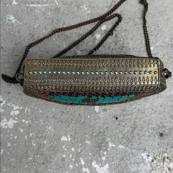 Vintage Indian metal bag - Picture 5 of 10